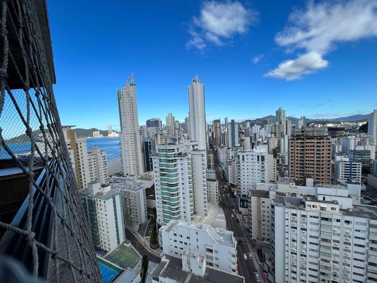 Ct01- Vista Mar| Telas Protecao| Churrasq, Garagem Balneário Camboriú Zewnętrze zdjęcie