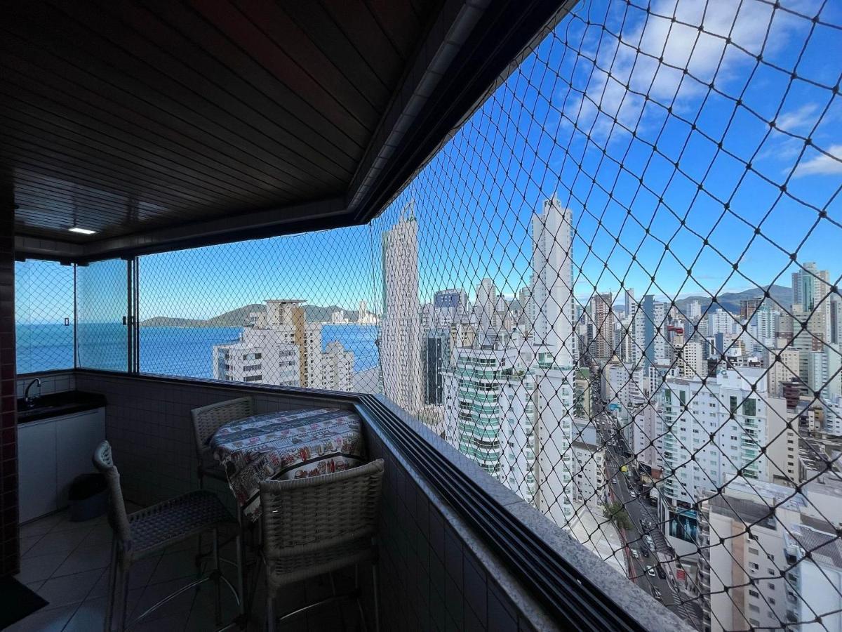 Ct01- Vista Mar| Telas Protecao| Churrasq, Garagem Balneário Camboriú Zewnętrze zdjęcie