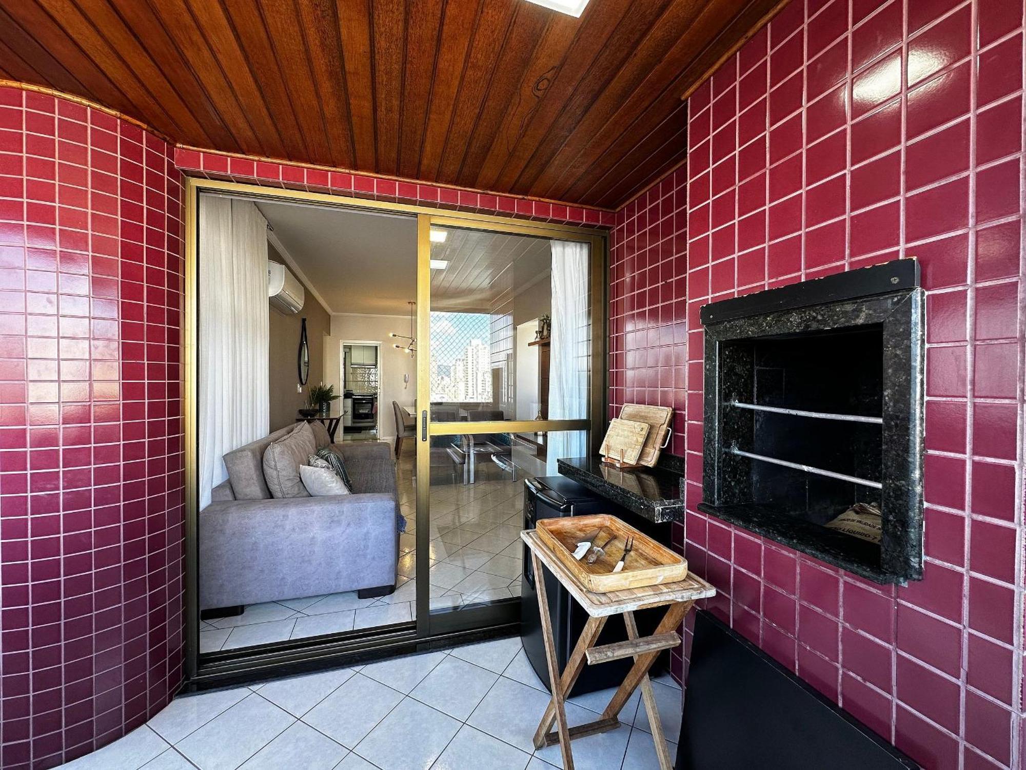 Ct01- Vista Mar| Telas Protecao| Churrasq, Garagem Balneário Camboriú Zewnętrze zdjęcie